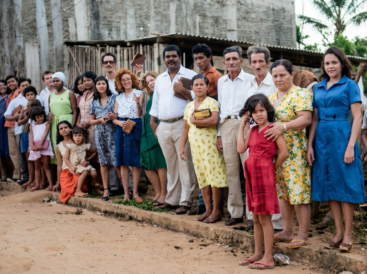 Large family gathering restoration - After